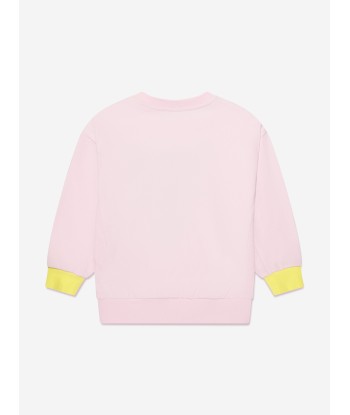 KENZO Girls Jungle Game Sweatshirt in Pink Vous souhaitez 