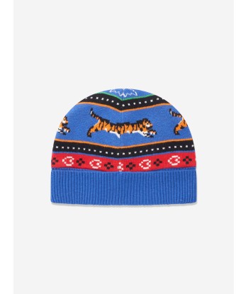 KENZO Boys Jungle Game Cap in Blue sur le site 