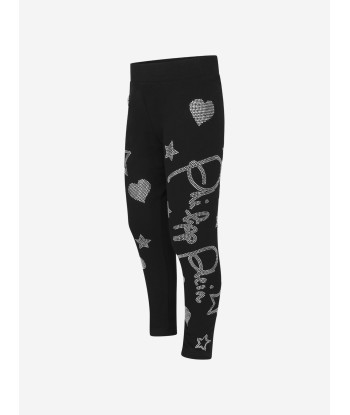 Philipp Plein Girls Heart & Star Leggings 2023