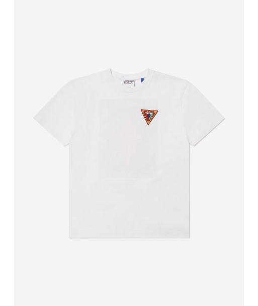 Marcelo Burlon Girls Cotton Short Sleeve Logo T-Shirt Venez découvrir notre 