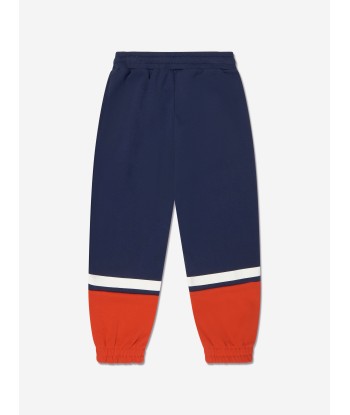 KENZO Boys Logo Joggers in Navy livraison gratuite