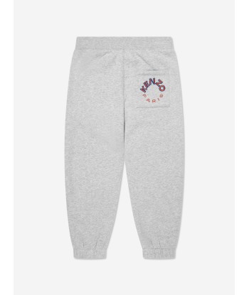 KENZO Boys Logo Joggers in Grey basket pas cher