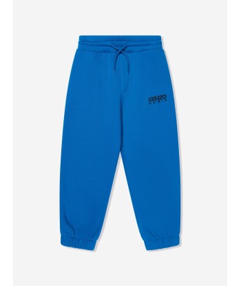 KENZO Boys Logo Joggers in Blue l'évolution des habitudes 