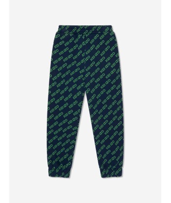 KENZO Boys Logo Joggers in Navy de votre