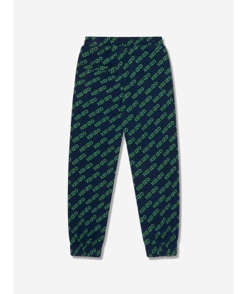 KENZO Boys Logo Joggers in Navy de votre