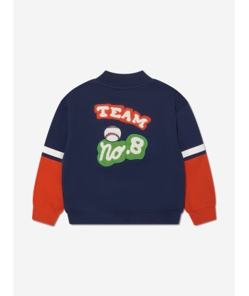 KENZO Boys Logo Track Cardigan in Navy sélection de produits