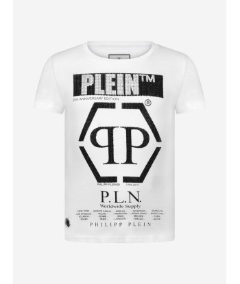 Philipp Plein Girls 20th Anniversary Edition Logo Top Fin de série