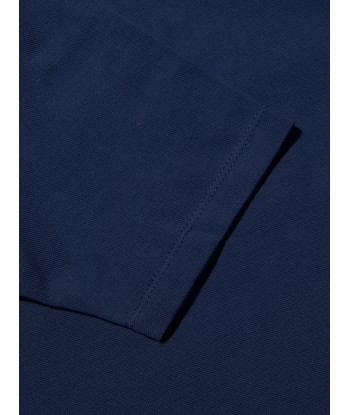 KENZO Boys Logo Polo Shirt in Navy Véritable concentré