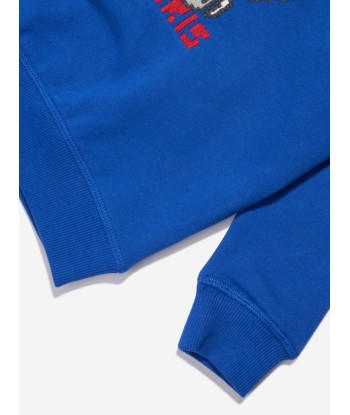 KENZO Boys Jungle Game Sweatshirt in Blue plus qu'un jeu 