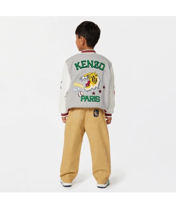 KENZO Boys Baseball Jacket in Grey suggérées chez