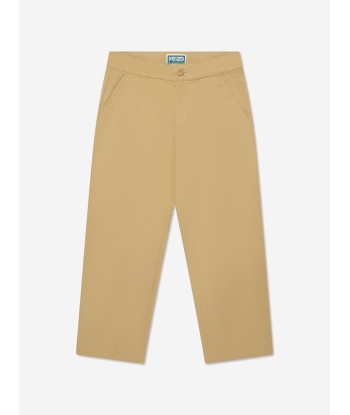 KENZO Kids Loose Fit Trousers in Beige france