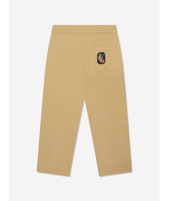 KENZO Kids Loose Fit Trousers in Beige france