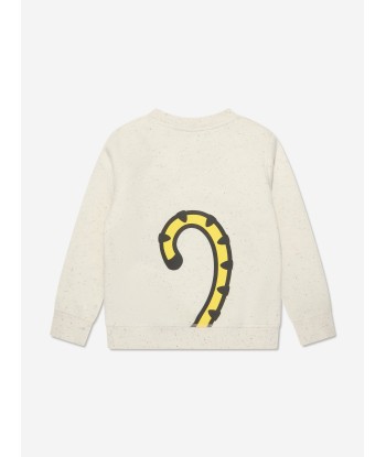 KENZO Kids Kotora Print Sweatshirt in Beige En savoir plus