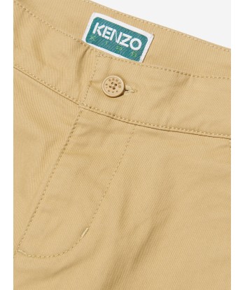 KENZO Kids Loose Fit Trousers in Beige france