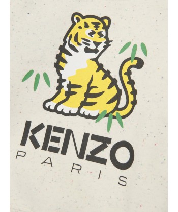 KENZO Kids Kotora Print Sweatshirt in Beige En savoir plus