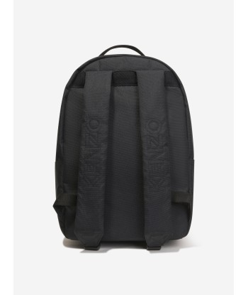 KENZO Kids Logo Backpack in Grey destockage