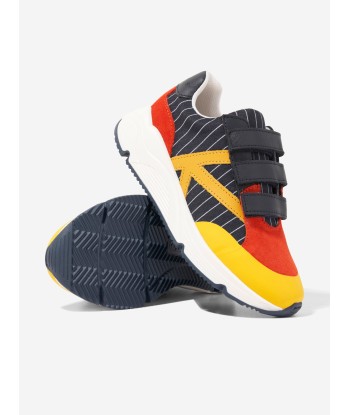 KENZO Kids Branded Trainers in Navy À commander