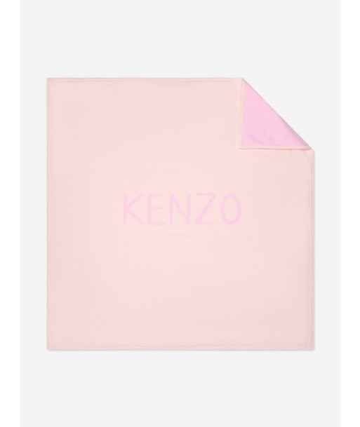 KENZO Baby Girls Logo Blanket in Pink Venez découvrir notre 