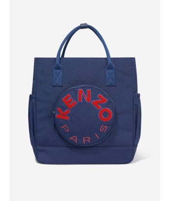 KENZO Baby Logo Changing Bag in Navy Paris Déstockage Promo