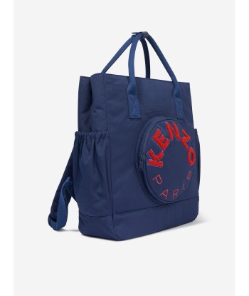 KENZO Baby Logo Changing Bag in Navy Paris Déstockage Promo