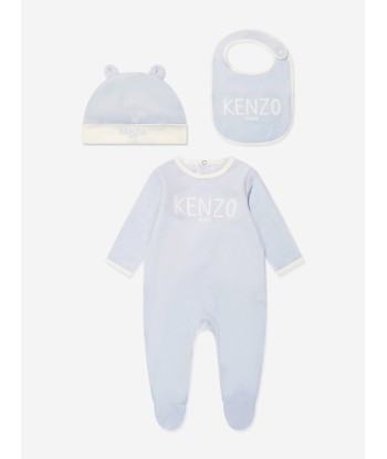 KENZO Baby Boys Babygrow Gift Set in Blue online