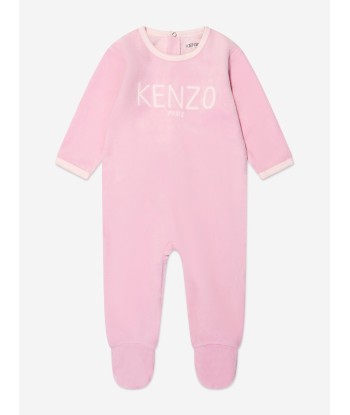 KENZO Baby Girls Babygrow Gift Set in Pink en linge