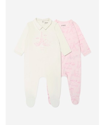 KENZO Baby Girls Babygrow Gift Set in Pink une grave pollution 