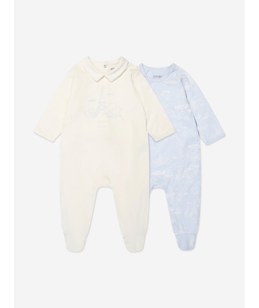 KENZO Baby Boys Babygrow Gift Set in Blue la colonne vertébrale