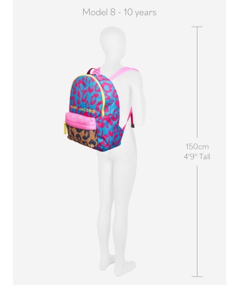 MARC JACOBS Girls Cheetah Print Backpack in Multicolour 50-70% off 