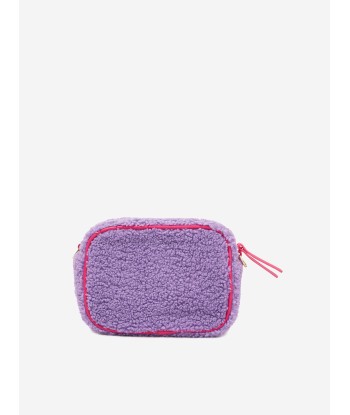 MARC JACOBS Girls Faux Shearling Shoulder Bag in Multicolour Paris Déstockage Promo