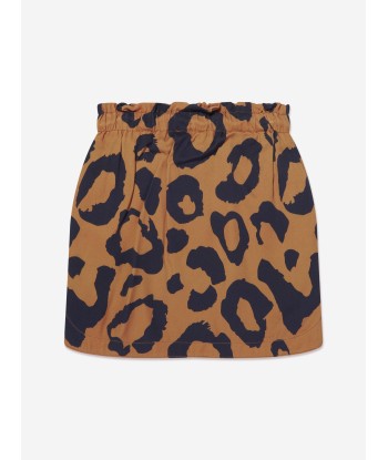 MARC JACOBS Girls Cheetah Skirt in Multicolour brillant des détails fins