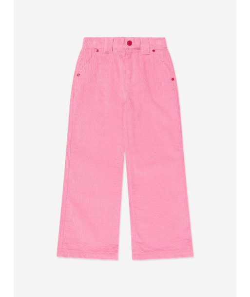 MARC JACOBS Girls Corduroy Flared Fit Trousers in Pink d'Europe débarque