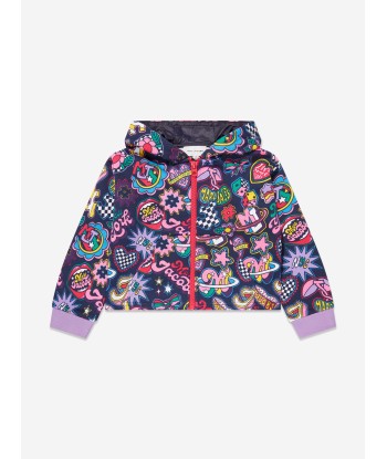 MARC JACOBS Girls Illustrated Zip Up Top in Multicolour pas cheres