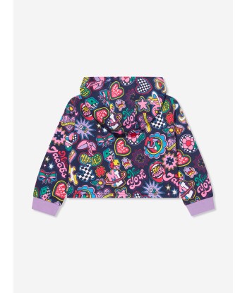 MARC JACOBS Girls Illustrated Zip Up Top in Multicolour pas cheres