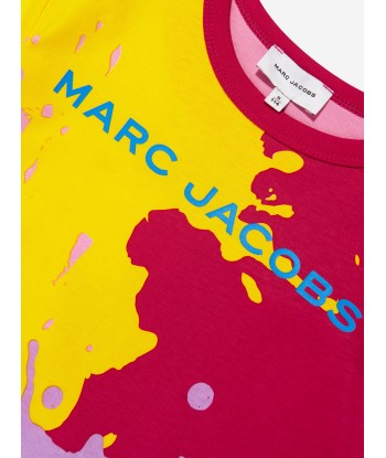 MARC JACOBS Girls Colourblock T-Shirt in Multicolour destockage