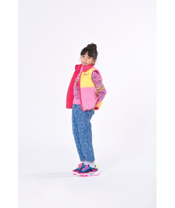 MARC JACOBS Girls Reversible Puffer Gilet in Multicolour En savoir plus