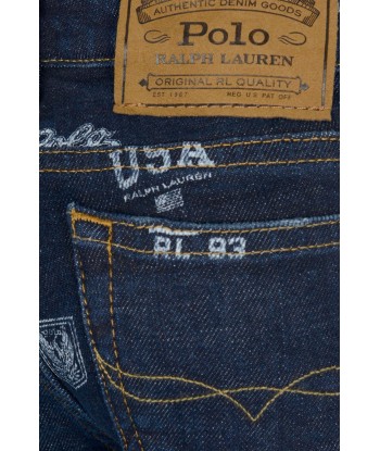 Ralph Lauren Boys Blue Denim Logo Print Jeans 2 - 3 jours ouvrés.