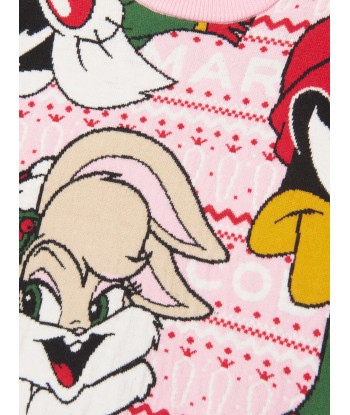 MARC JACOBS Girls Looney Tunes Jumper in Pink Les êtres humains sont 