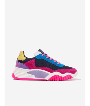 MARC JACOBS Girls Lace Up Trainers in Multicolour paiement sécurisé