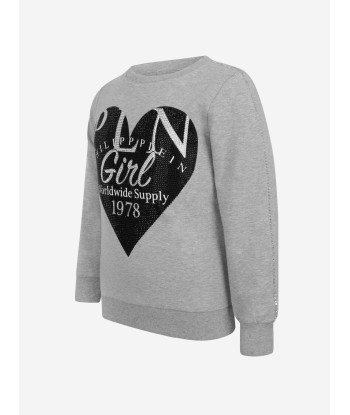 Philipp Plein Girls Heart Sweater prix