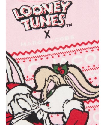 MARC JACOBS Girls Looney Tunes Jumper in Pink Les êtres humains sont 