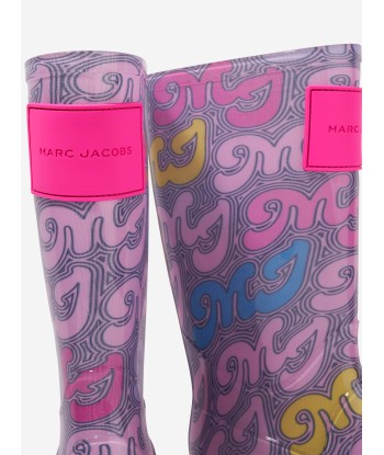 MARC JACOBS Girls Logo Rain Boots in Multicolour 50% de réduction en Octobre 2024