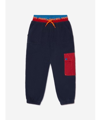 MARC JACOBS Boys Pocket Joggers in Navy Paris Déstockage Promo