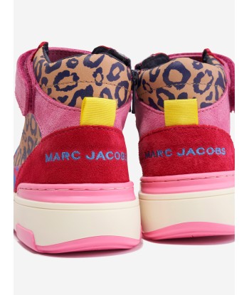 MARC JACOBS Girls Leather Cheetah Trainers in Multicolour Toutes les collections ici