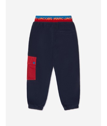 MARC JACOBS Boys Pocket Joggers in Navy Paris Déstockage Promo