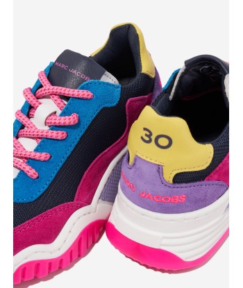 MARC JACOBS Girls Lace Up Trainers in Multicolour paiement sécurisé