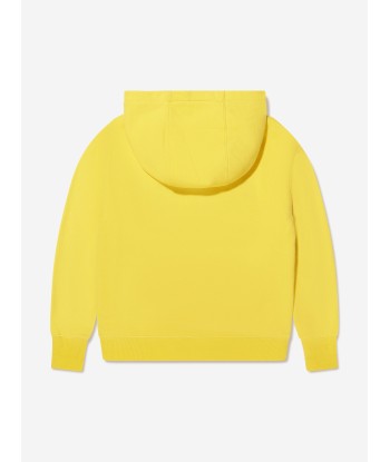 MARC JACOBS Boys Logo Hoodie in Yellow destockage