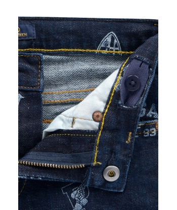 Ralph Lauren Boys Blue Denim Logo Print Jeans 2 - 3 jours ouvrés.