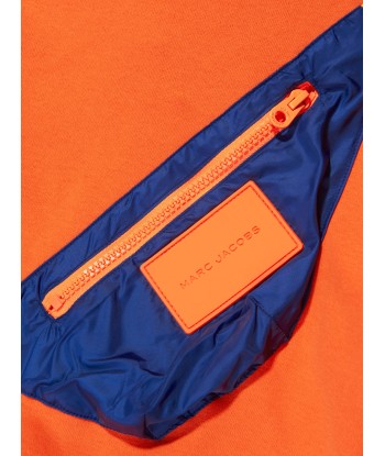 MARC JACOBS Boys Belt Bag Pocket Hoodie in Orange de votre