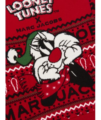 MARC JACOBS Boys Looney Tunes Jumper in Red store